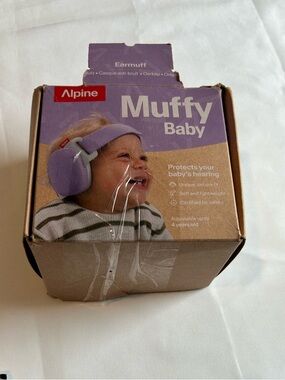 Alpine Muffy Baby Ear Protection – Purple